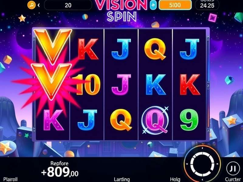 Vibrant Vision Spin Gameplay Screenshot